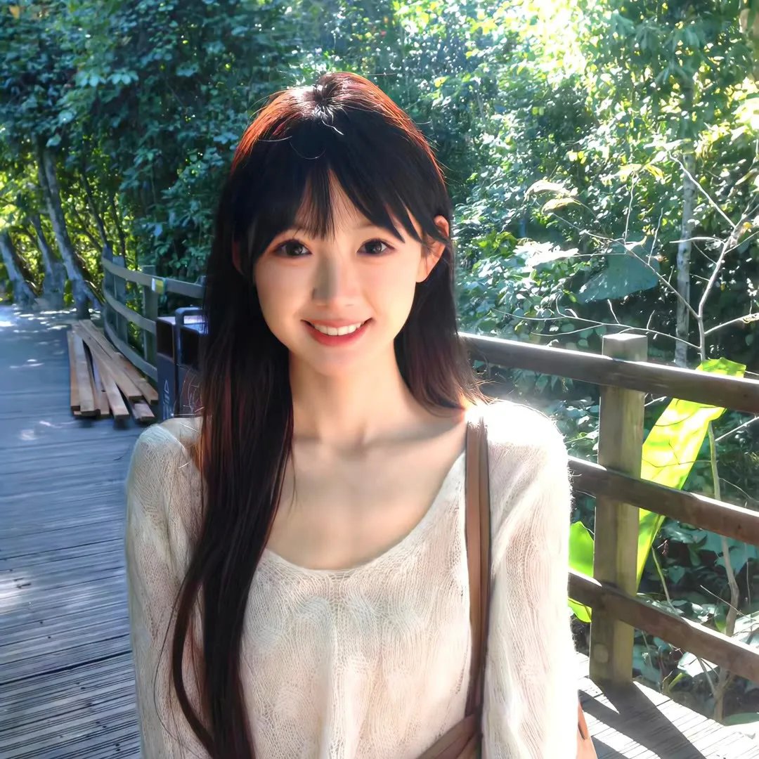 对她说